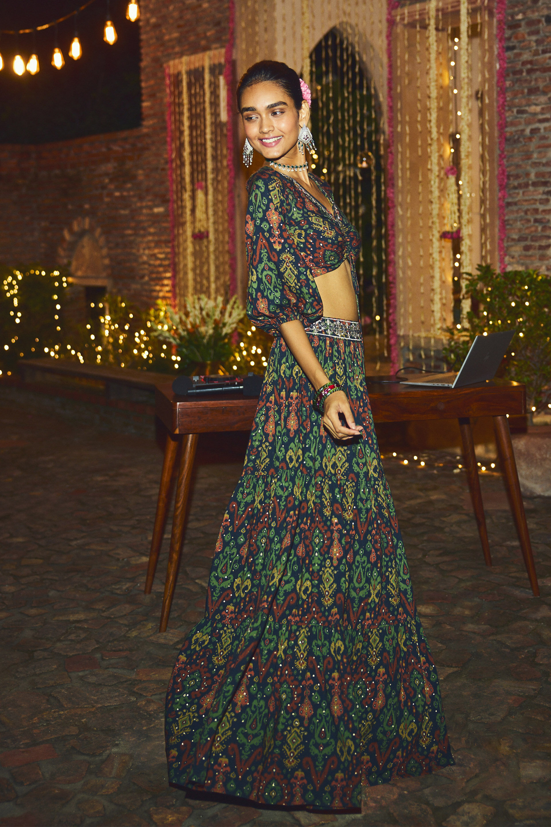 Asara Black Co-ord Set, Black, image 3